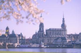 Mùa hoa anh đào đẹp như cổ tích ở thành phố cổ yên bình nhất nước Đức