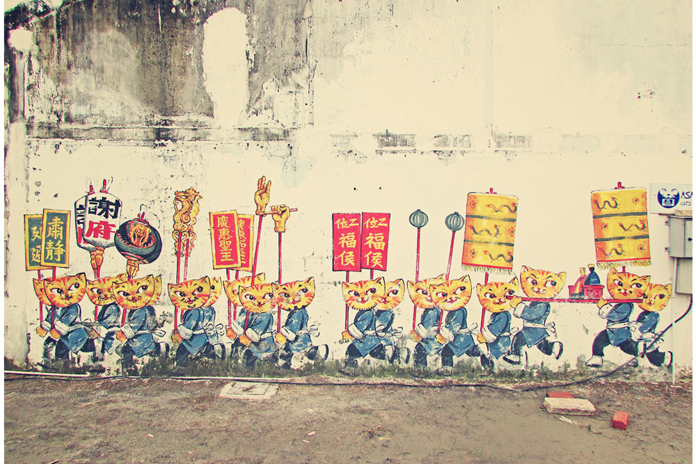 Những bức bích họa trên tường - “đặc sản” George Town