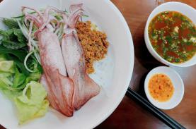 Bún rạm mực nháy - món ăn gây tò mò ở TP HCM