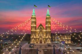 Giáo xứ Song Vĩnh vừa khánh thành, đẹp như 'cung điện châu Âu ở Vũng Tàu'