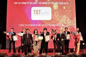 TST tourist voted as top 10 travel companies 2017 - VietnamNet